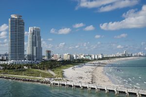 Miami City in Florida as The Sunshine State is one of the best states of the East Coast to invest in.